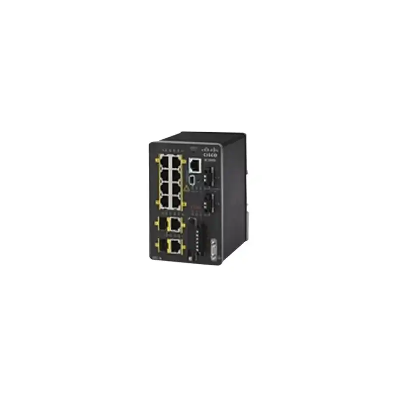 Cisco Industrial Ethernet 2000 Series - Commutateur - Géré - 8 x 10 - 100 + 2 x SFP Gigabit combiné -... (IE-2000-8TC-B)_1
